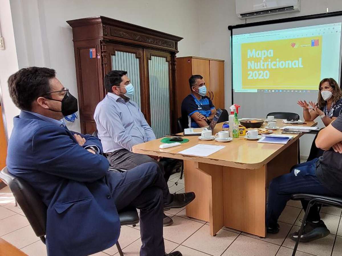 Salud y Educación Municipal de Chillán proyectan trabajo conjunto para combatir obesidad en escolares