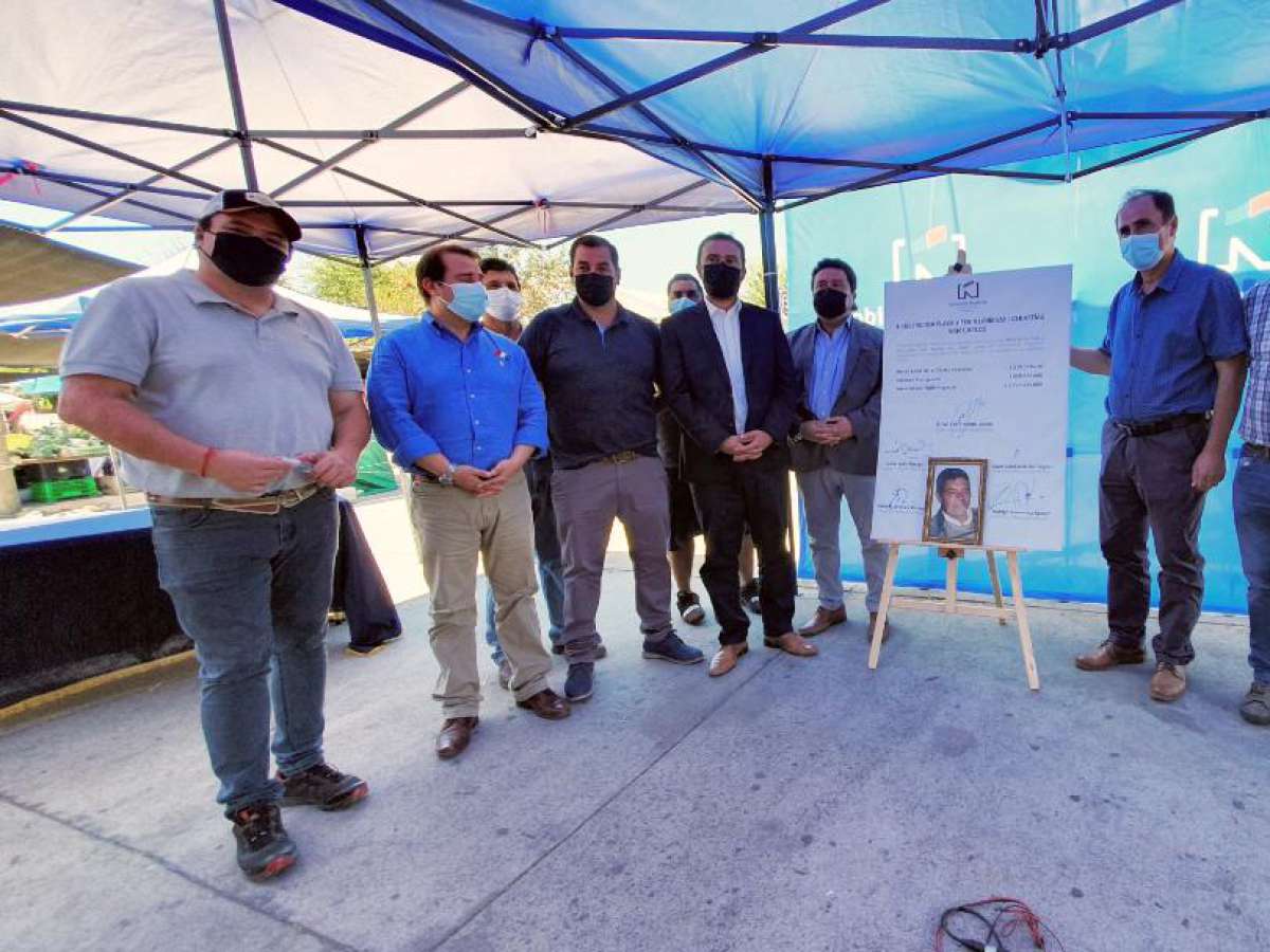 Gobierno Regional y consejeros dan el vamos a la infraestructura para la plaza y feria libre de San Carlos