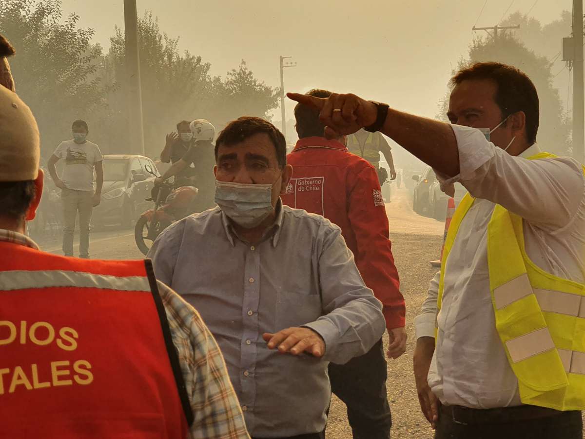 ALCALDE DE EL CARMEN TRAS DESPLIEGUE DEL GOBIERNO REGIONAL EN INCENDIO “NOS SENTIMOS BASTANTE ACOMPAÑADOS”