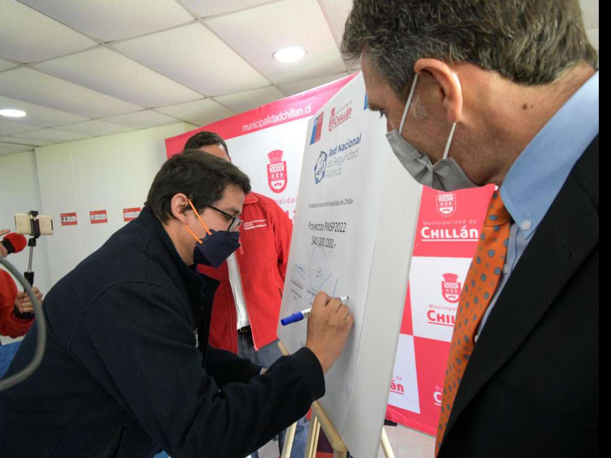 Municipio chillanejo es beneficiado con recursos de la Red Nacional de Seguridad Pública 2022