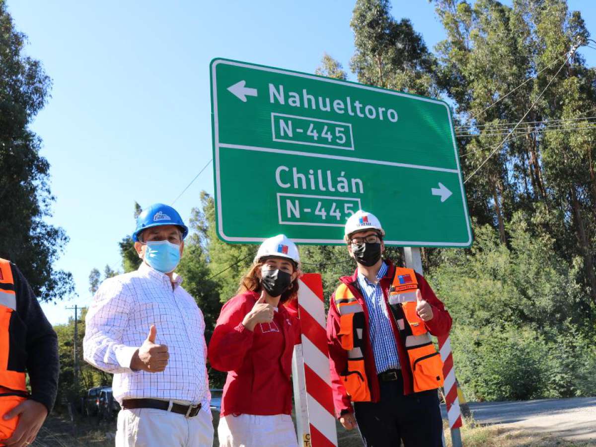 Vialidad Ñuble inició obras de instalación de semáforos y ampliación del cruce Cato-Nahueltoro