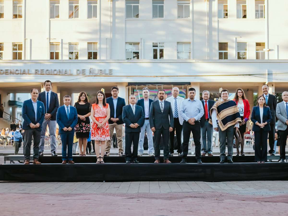 ASUMEN LOS 16 NUEVOS CONSEJEROS REGIONALES DE ÑUBLE