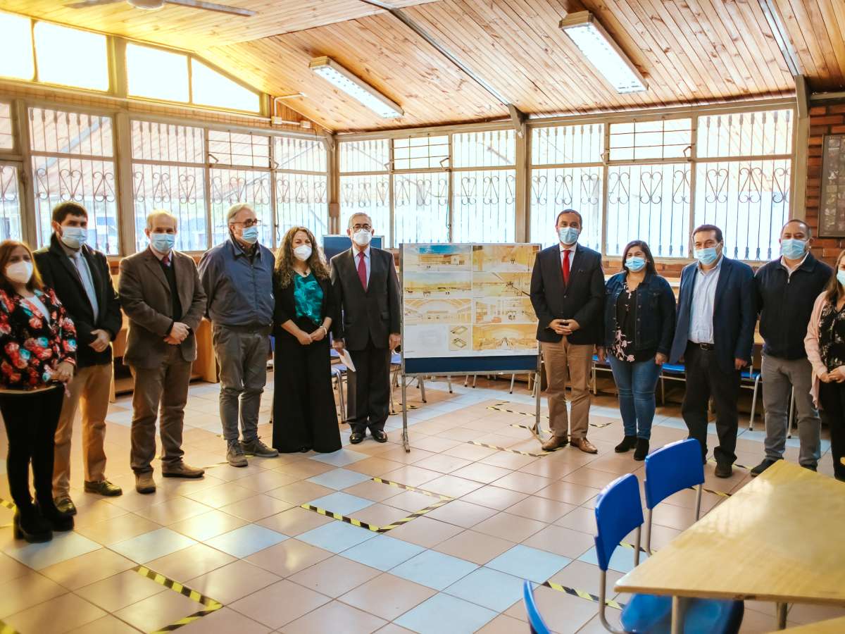 GOBERNADOR CRISÓSTOMO REACTIVA PROYECTO DE REPOSICIÓN PARCIAL DEL LICEO INDUSTRIAL DE CHILLÁN