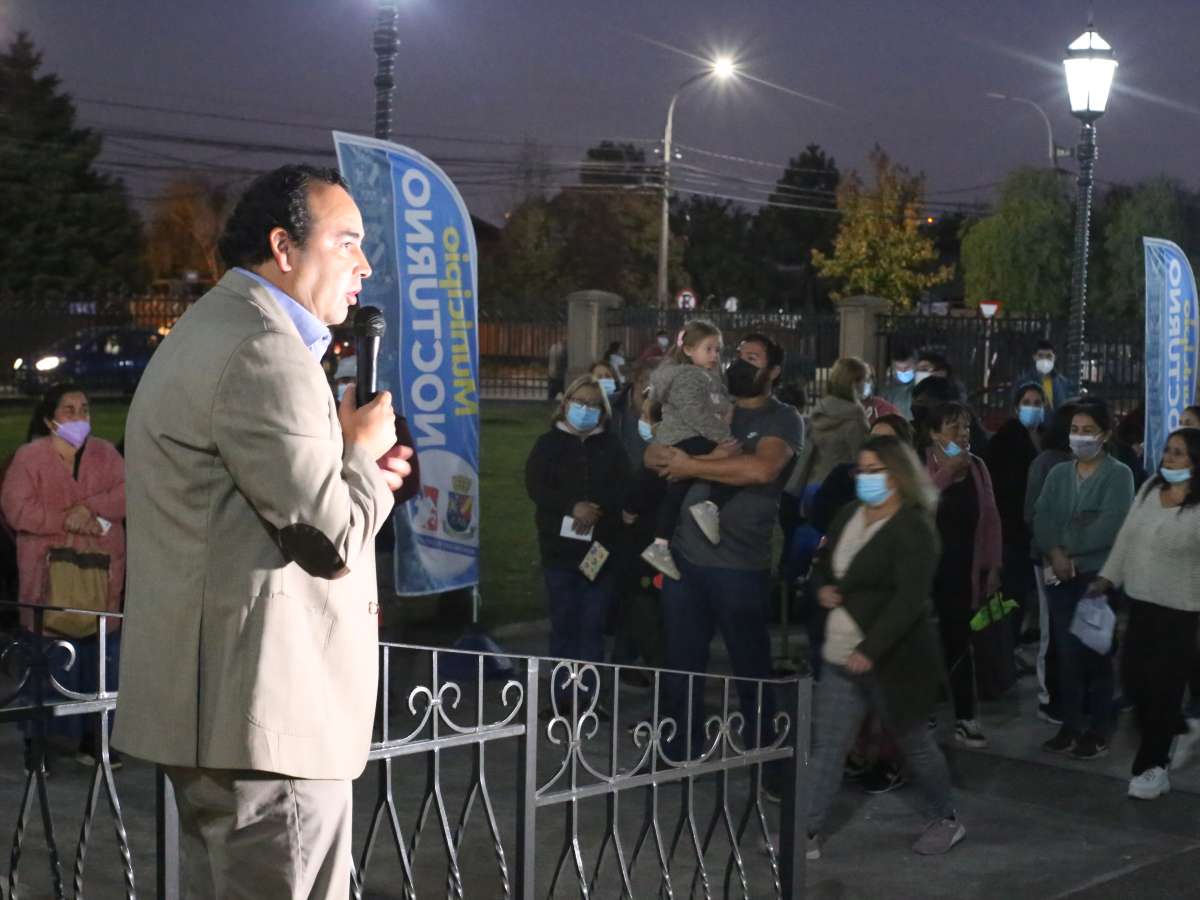 CON ÉXITO DEBUTÓ EL MUNICIPIO NOCTURNO AMPLIADO EN CHILLÁN VIEJO 