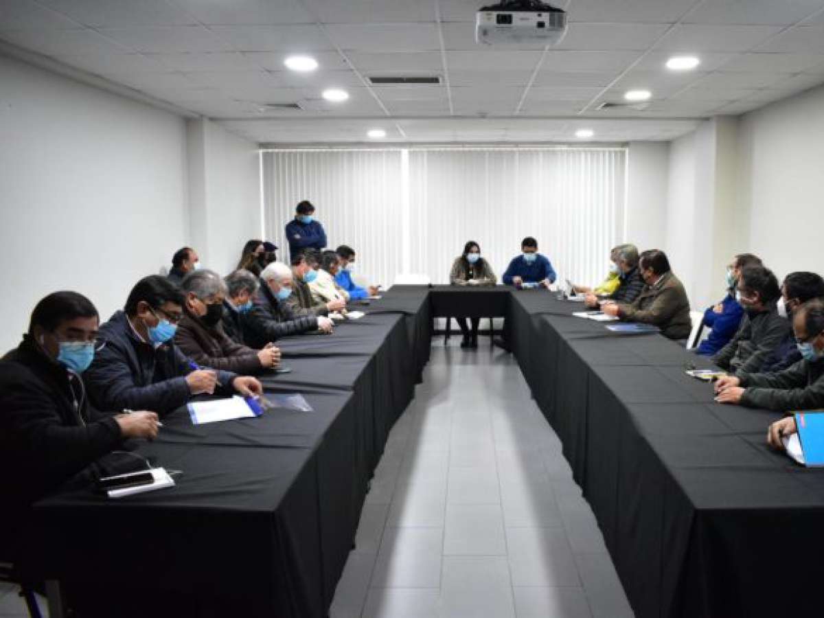 Gobernadora Regional del Maule convocó Mesa de trabajo con transportistas regionales y SeremiTT Ximena Oliva 