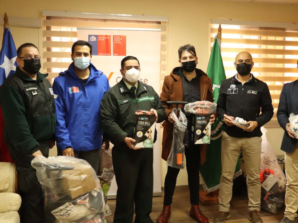 Buscan fomentar el deporte en recintos penitenciarios de Ñuble