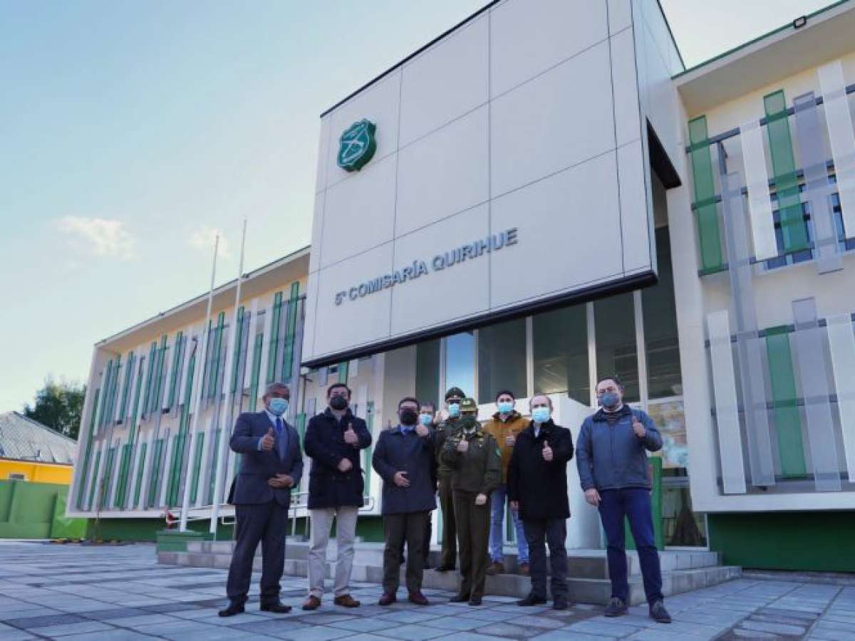 Carabineros estrenó comisaría moderna y sustentable en Quirihue