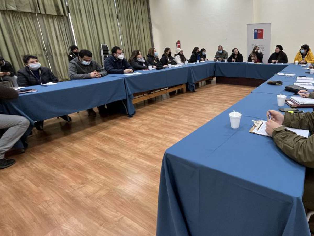 Delegación Presidencial Provincial de Linares lideró una nueva reunión de coordinación del “Mesa Calle”