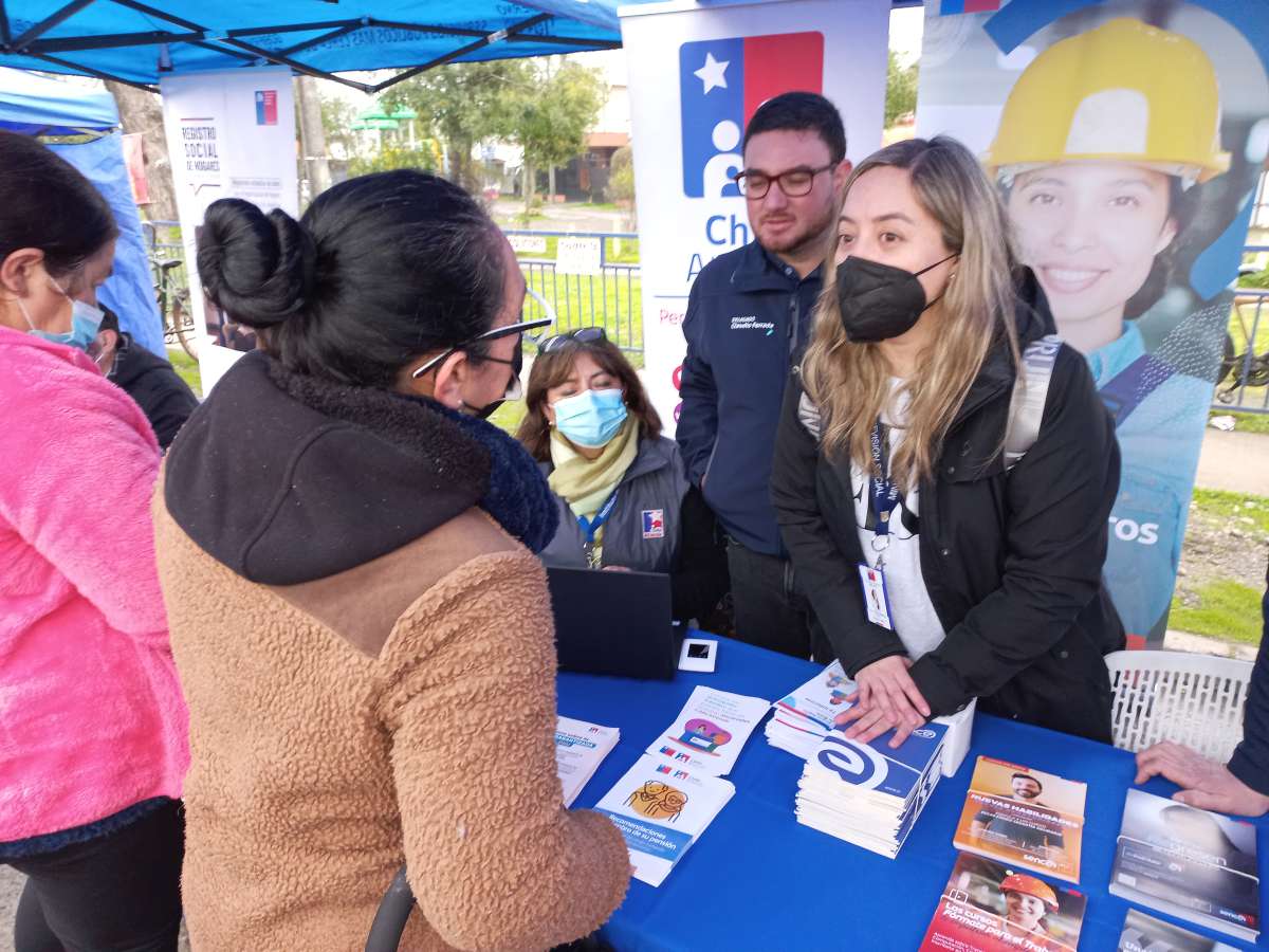 Sence Ñuble mostró parte de su oferta programática en Gobierno en Terreno