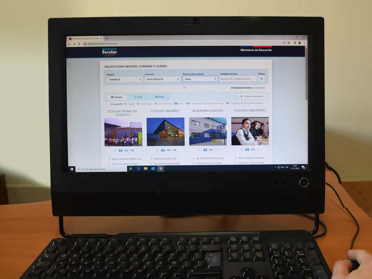Admisión Escolar 2023: Ya se encuentra disponible la plataforma para que apoderados puedan registrarse con anticipación y acceder a información de los establecimientos educacionales