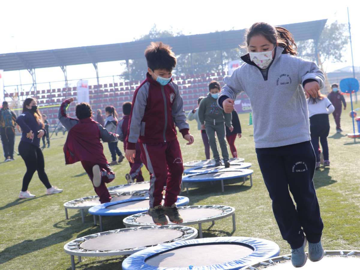 Actividades deportivas para niños y niñas recorrerán cinco comunas de Ñuble