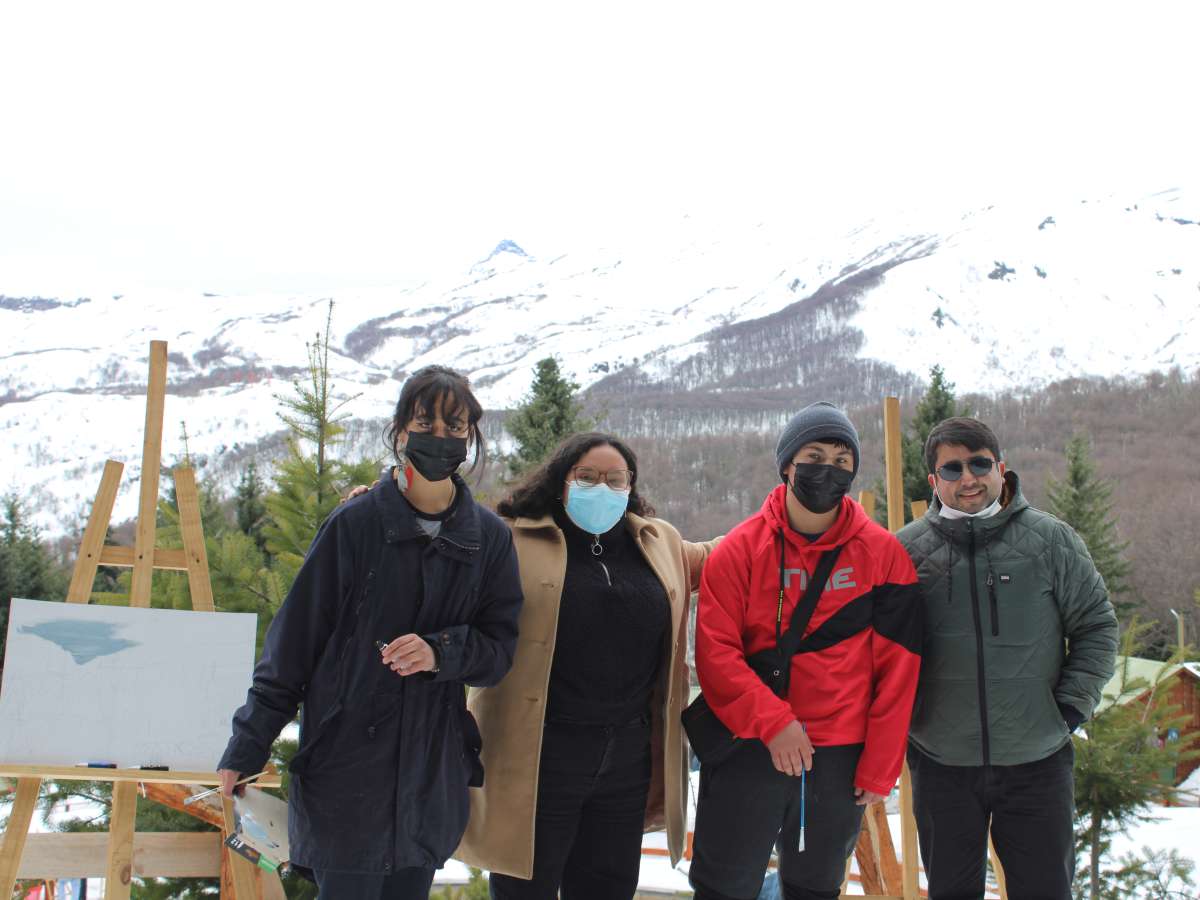 Fiesta del arte estudiantil se desarrolló en la cordillera de Ñuble