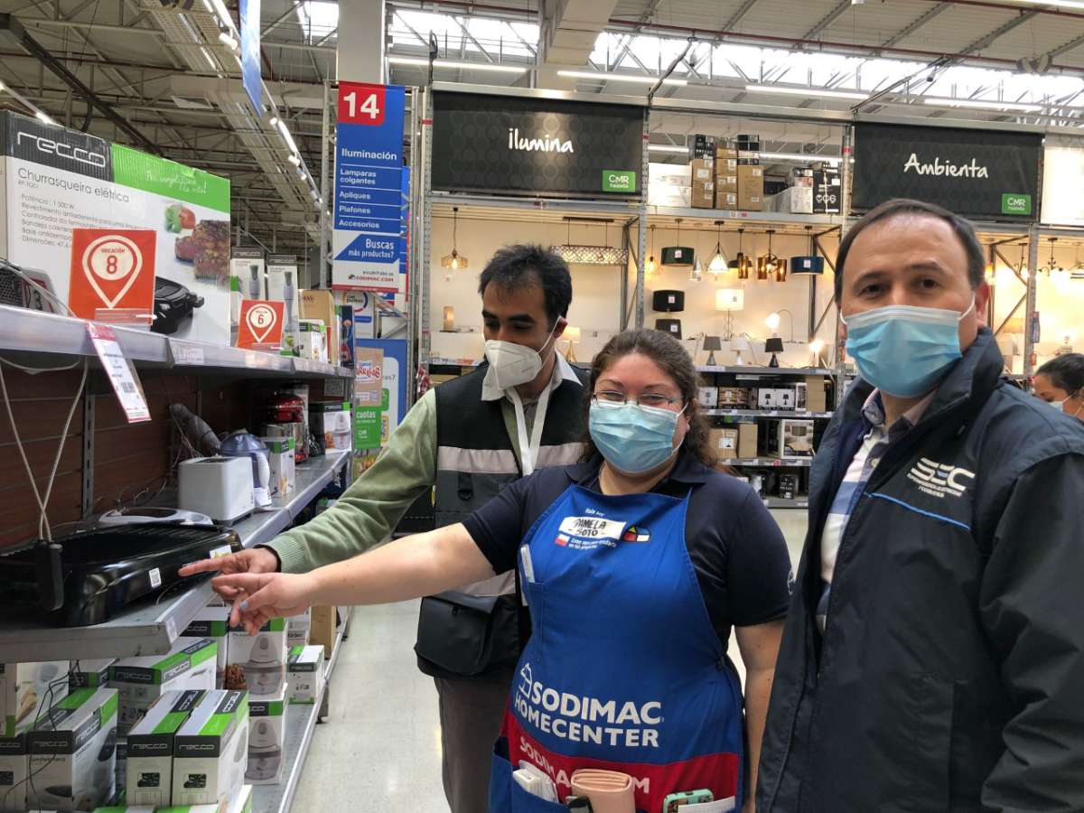 Energía y SEC fiscalizan venta de parrillas en Ñuble