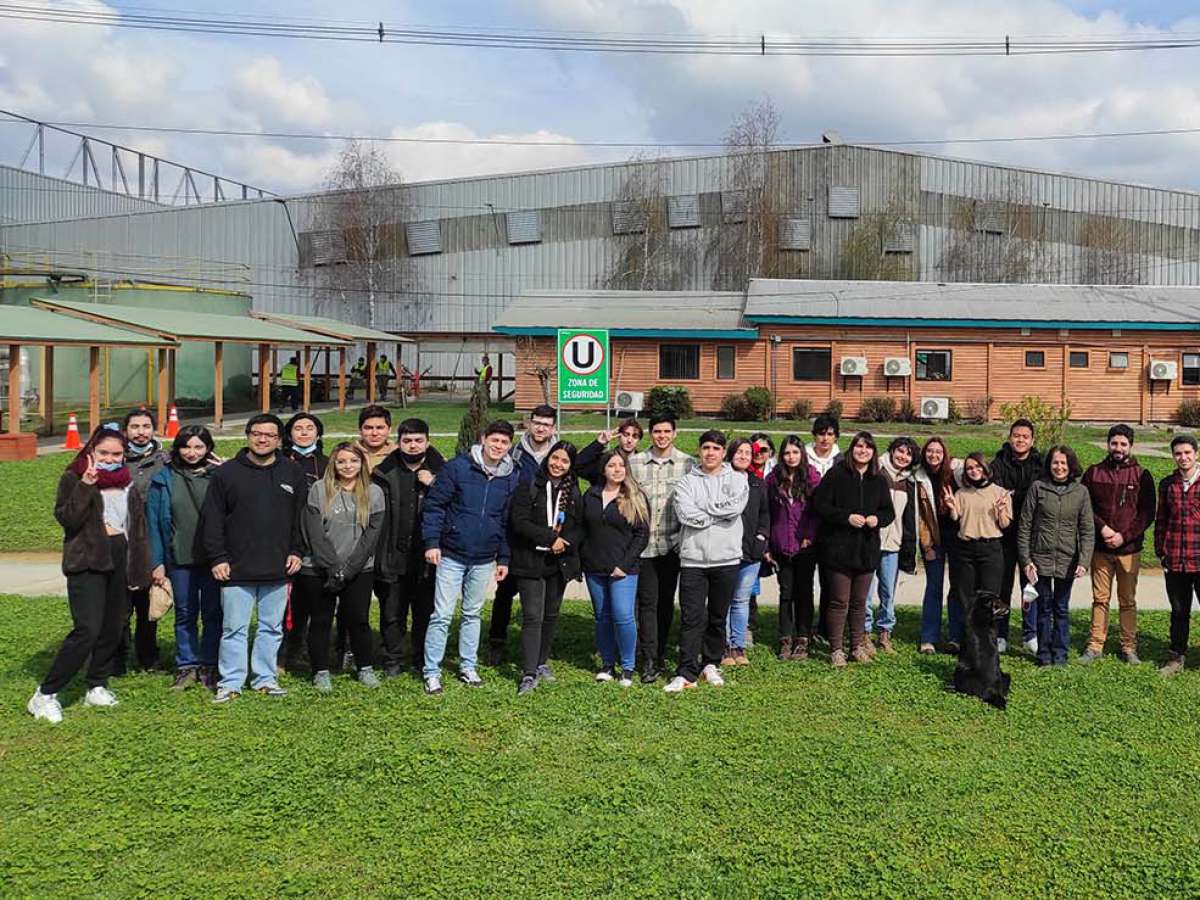 Presentan novedosos diseños de comedores de madera a la comunidad del colegio de Ñuble  