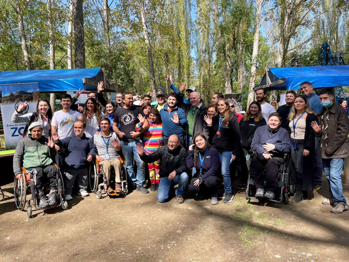 Inédita jornada de Rafting inclusivo se vivió en las aguas del Río Ñuble 