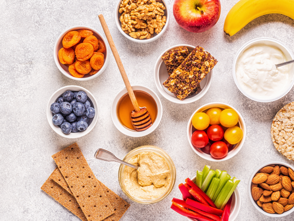 La importancia de comer snacks o colación