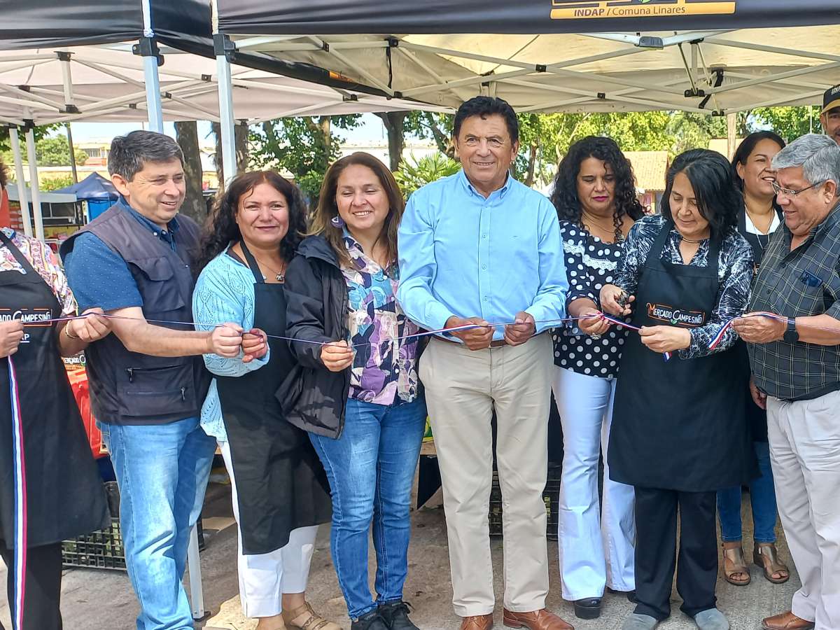 INDAP INAUGURO DOS NUEVOS MERCADOS CAMPESINO EN EL MAULE