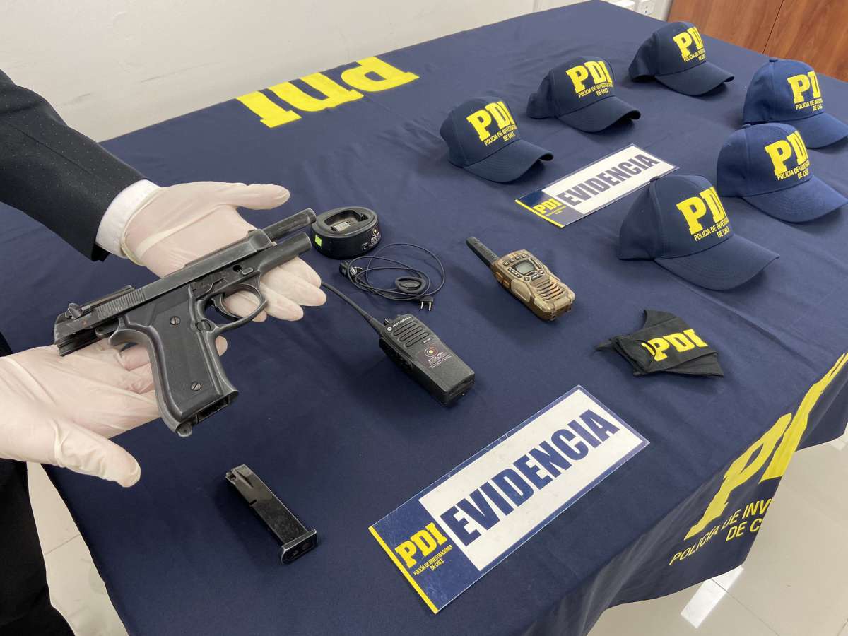 Detenidos por robo con intimidación en Chillán quedan en prisión preventiva tras hacerse pasar por funcionarios de la PDI