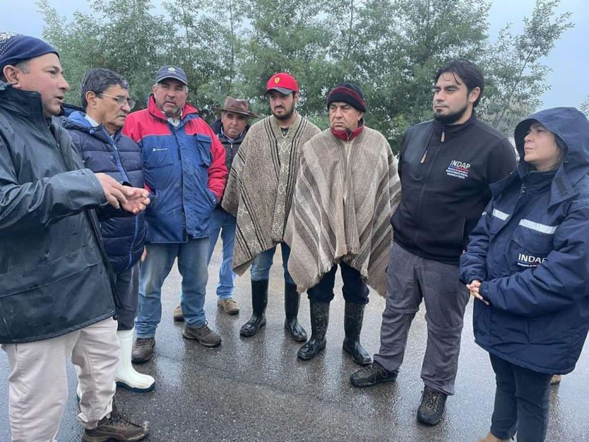 En Maule y Sagrada Familia continuó despliegue en terreno de autoridades del agro