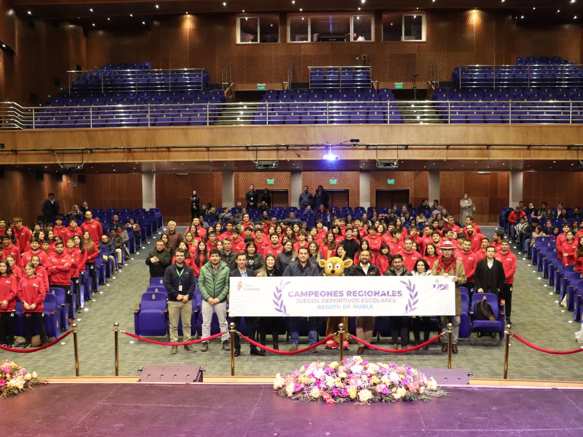 136 deportistas representarán a Ñuble en Final Nacional de los Juegos Escolares