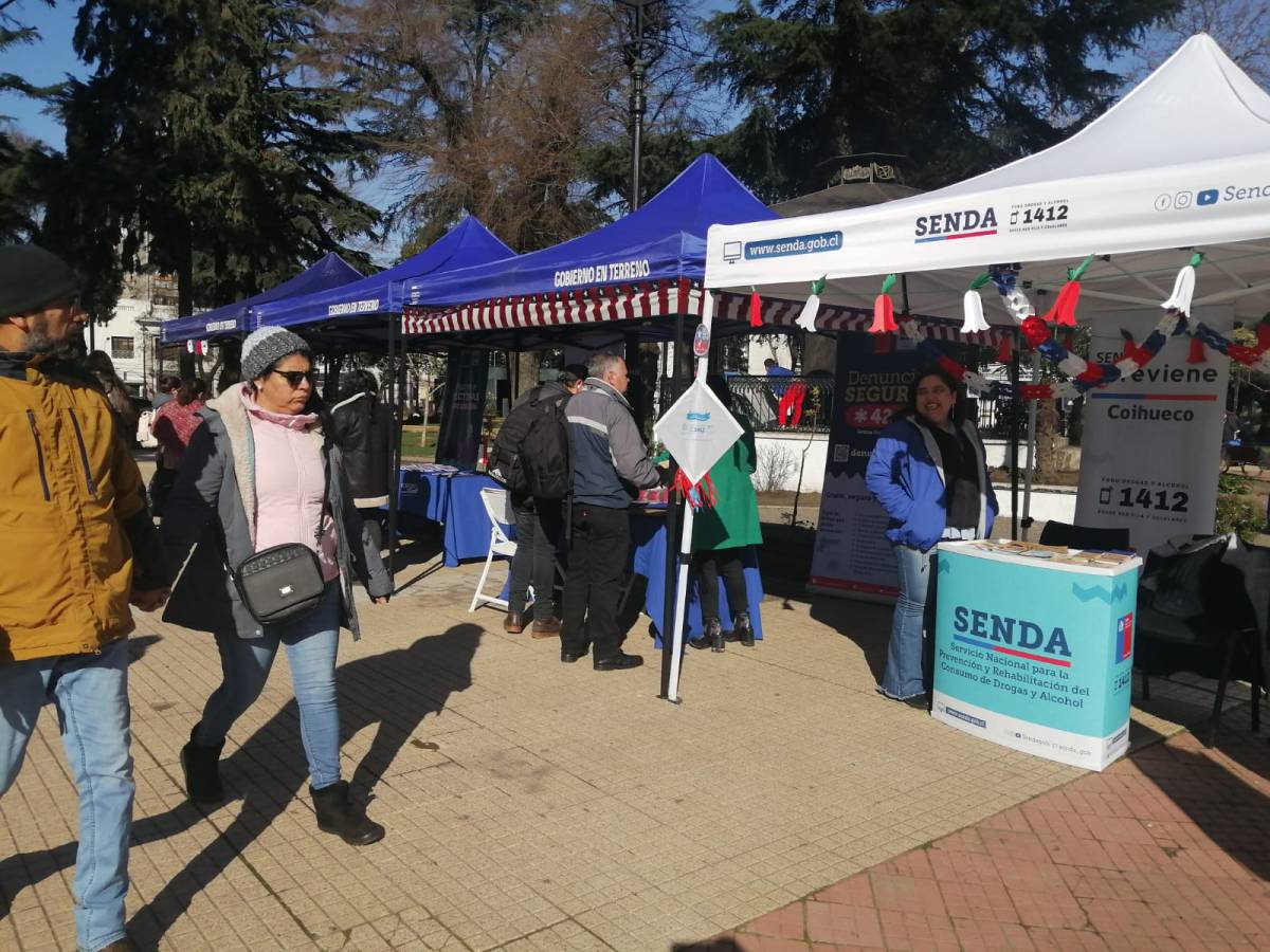 SENDA se prepara para desarrollar campañas de promoción y prevención en distintas comunas junto a SENDA Previene comunales en fiestas patrias