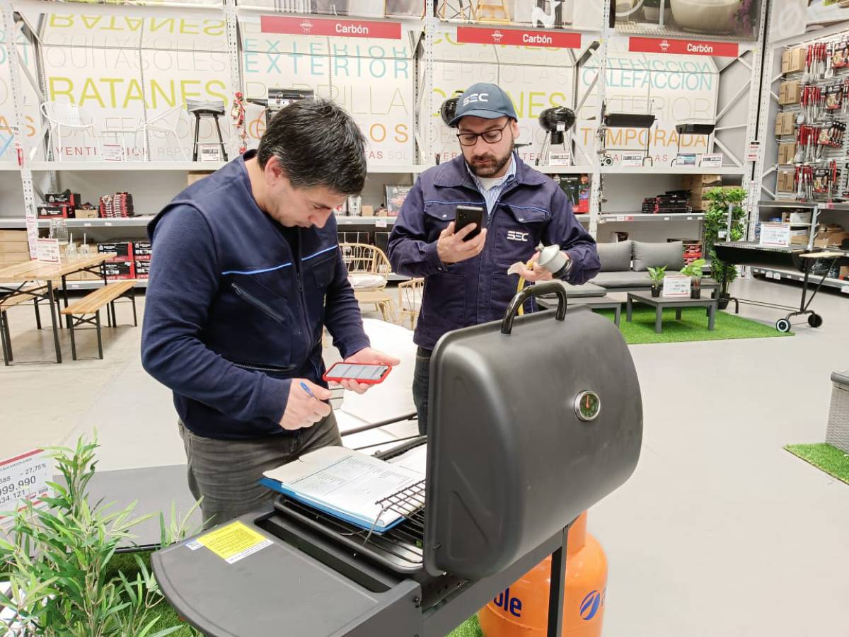 SEC Ñuble fiscaliza que parrillas a gas y eléctricas sean seguras a días de las Fiestas Patrias