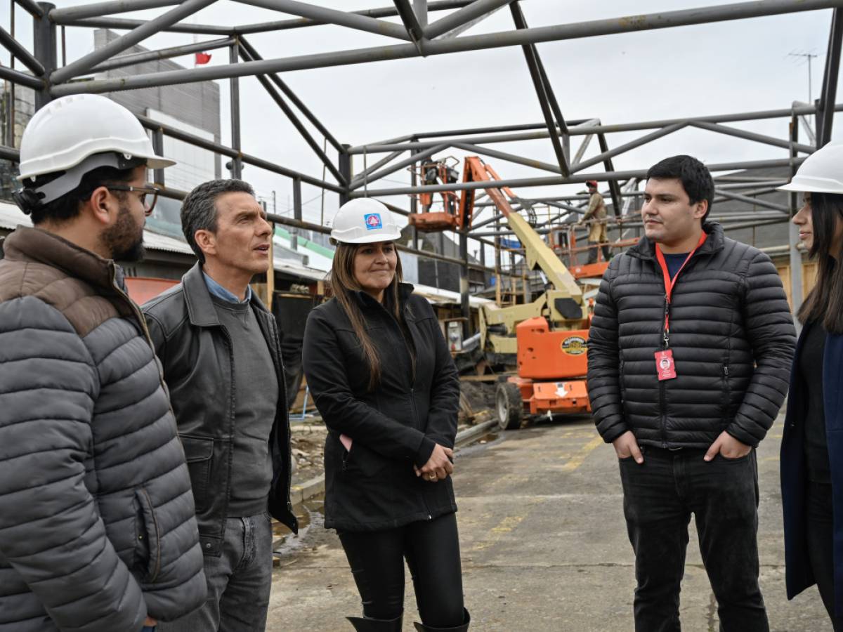 Cuatro proyectos municipales apoyados por el GORE fueron visitados por el alcalde Camilo Benavente junto a directores de entes municipales
