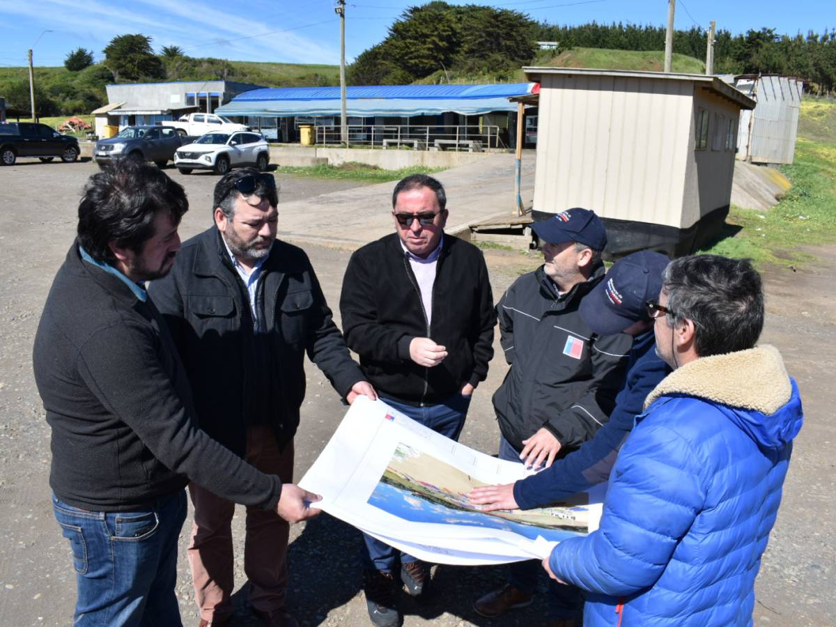 MOP inicia obras de mejoramiento del borde costero de caleta Rinconada en Cobquecura con una inversión cercana a los 2 mil millones de pesos