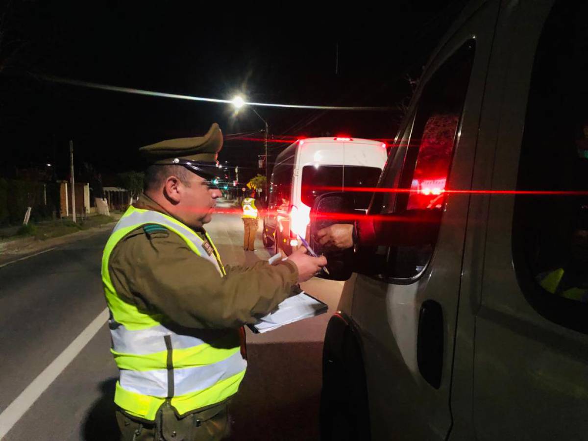 Ronda extraordinaria de Carabineros terminó con 21 detenidos en Ñuble