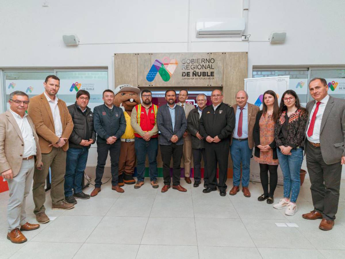 Lanzan Plan de Prevención y combate de Incendios Forestales en Ñuble