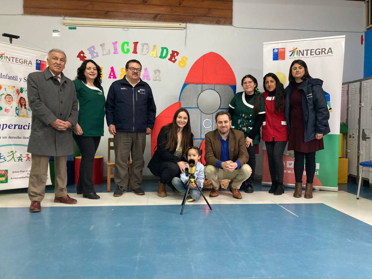 Niño de San Nicolás viajará a la NASA gracias a su buena asistencia al jardín infantil