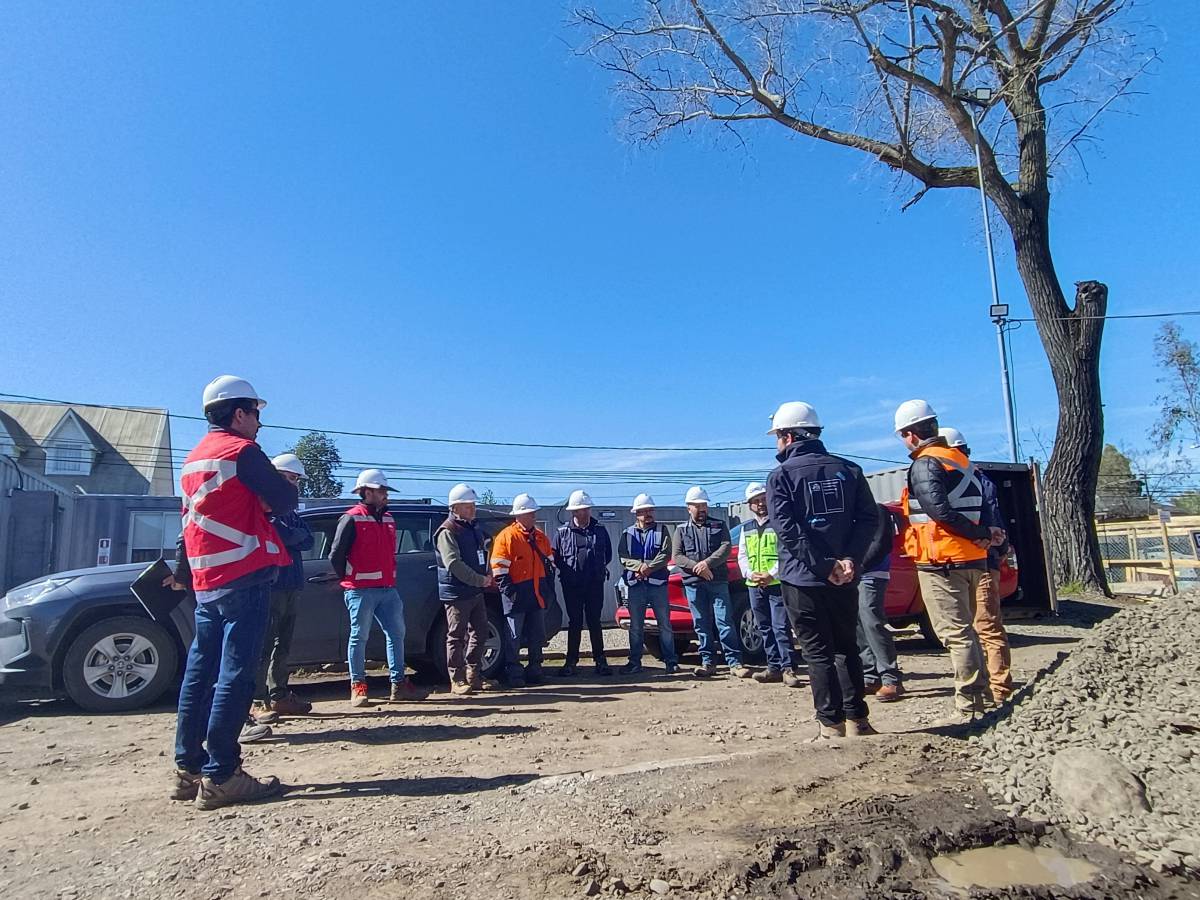 Ministerio de Energía visitó proyecto de ampliación de Subestación Santa Elvira en Chillán