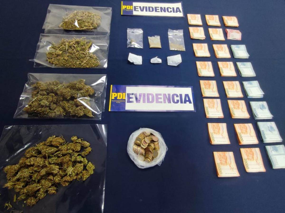 PDI detuvo a adolescente que vendía droga en céntrica plaza ubicada a metros de colegios y liceos