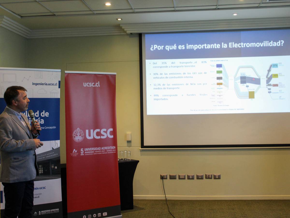 Seminario presentó proyecto plan de acción para la adopción de la electromovilidad en la Región de Ñuble