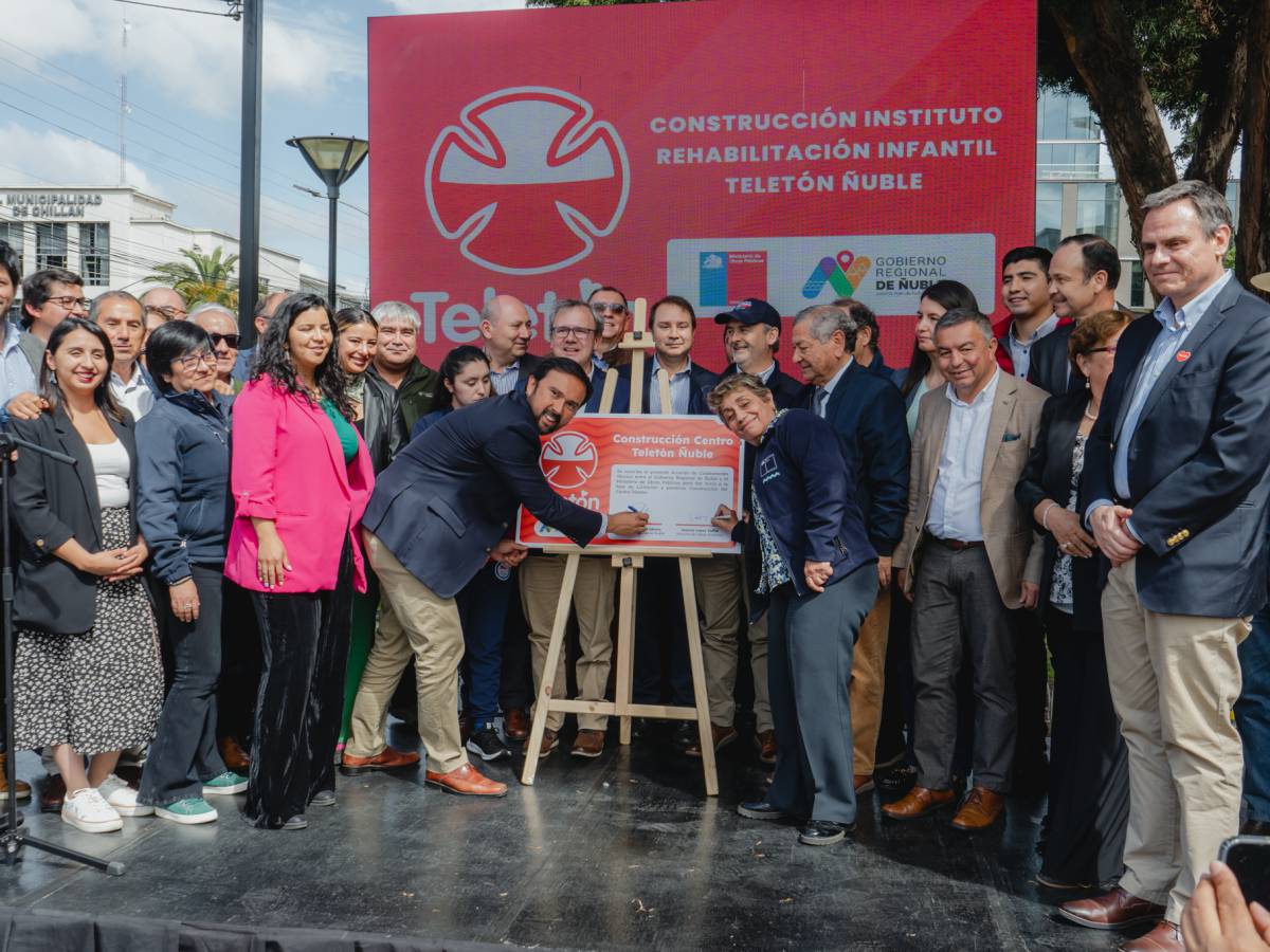 Ministra de Obras Públicas y Gobernador de Ñuble anuncian el inicio de proceso de licitación de las obras para el Centro Teletón de Chillán