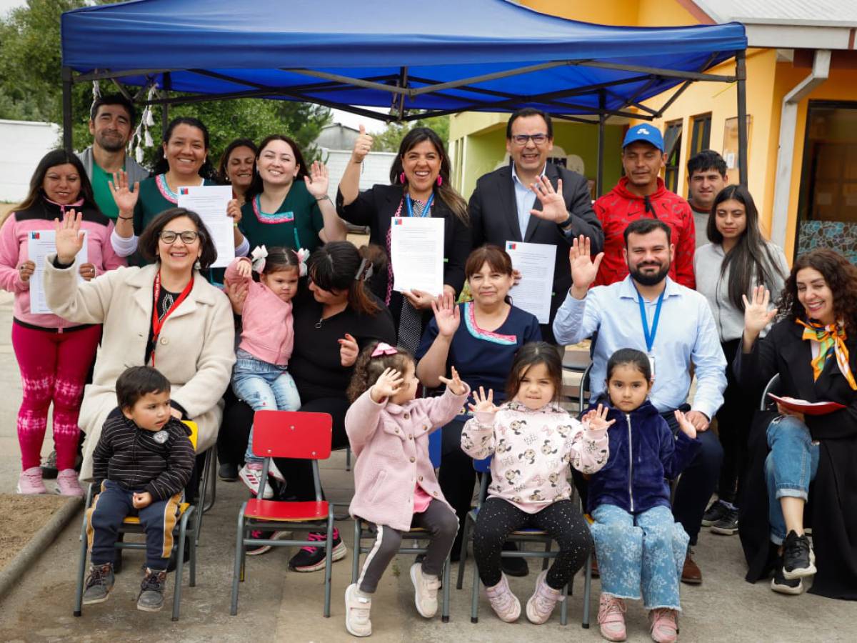 JARDINES INFANTILES DE CHILLÁN VIEJO RECIBIERON MILLONARIA  INVERION DE JUNJI