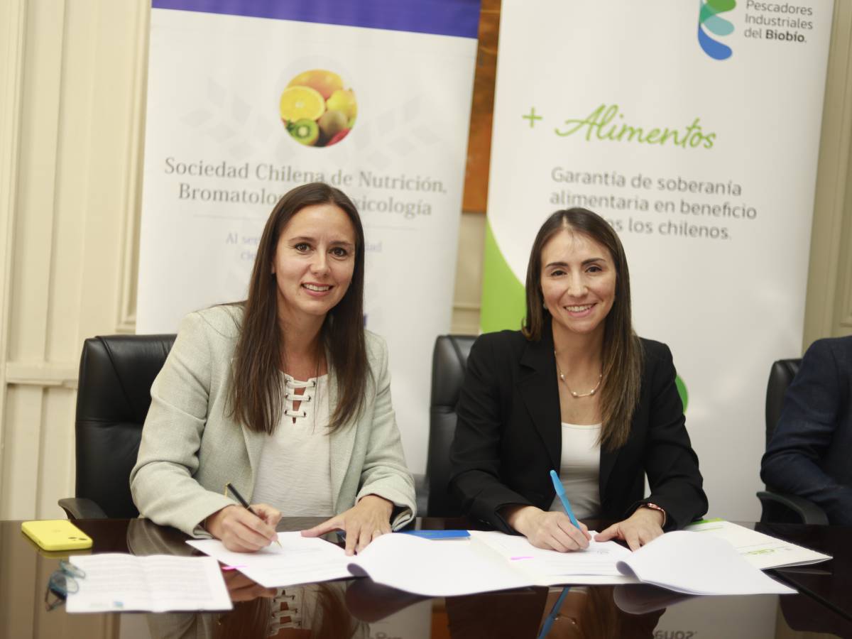 Pescadores Industriales del Biobío y Sociedad Chilena de Nutrición potenciarán conocimiento sobre alimentos marinos