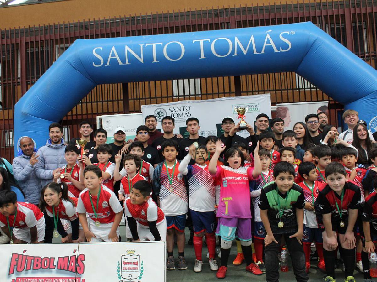 Santo Tomás destinó $2,5 millones en programa deportivo para la Población Vicente Pérez Rosales