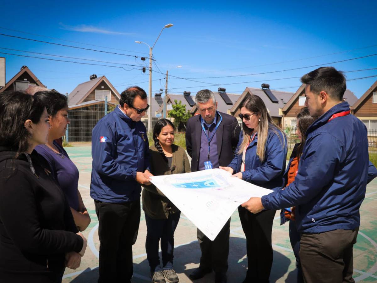 MILLONARIA INVERSIÓN PARA MEJORAS EN ESPACIOS PÚBLICO EN  DISTINTOS PUNTOS DE CHILLAN VIEJO