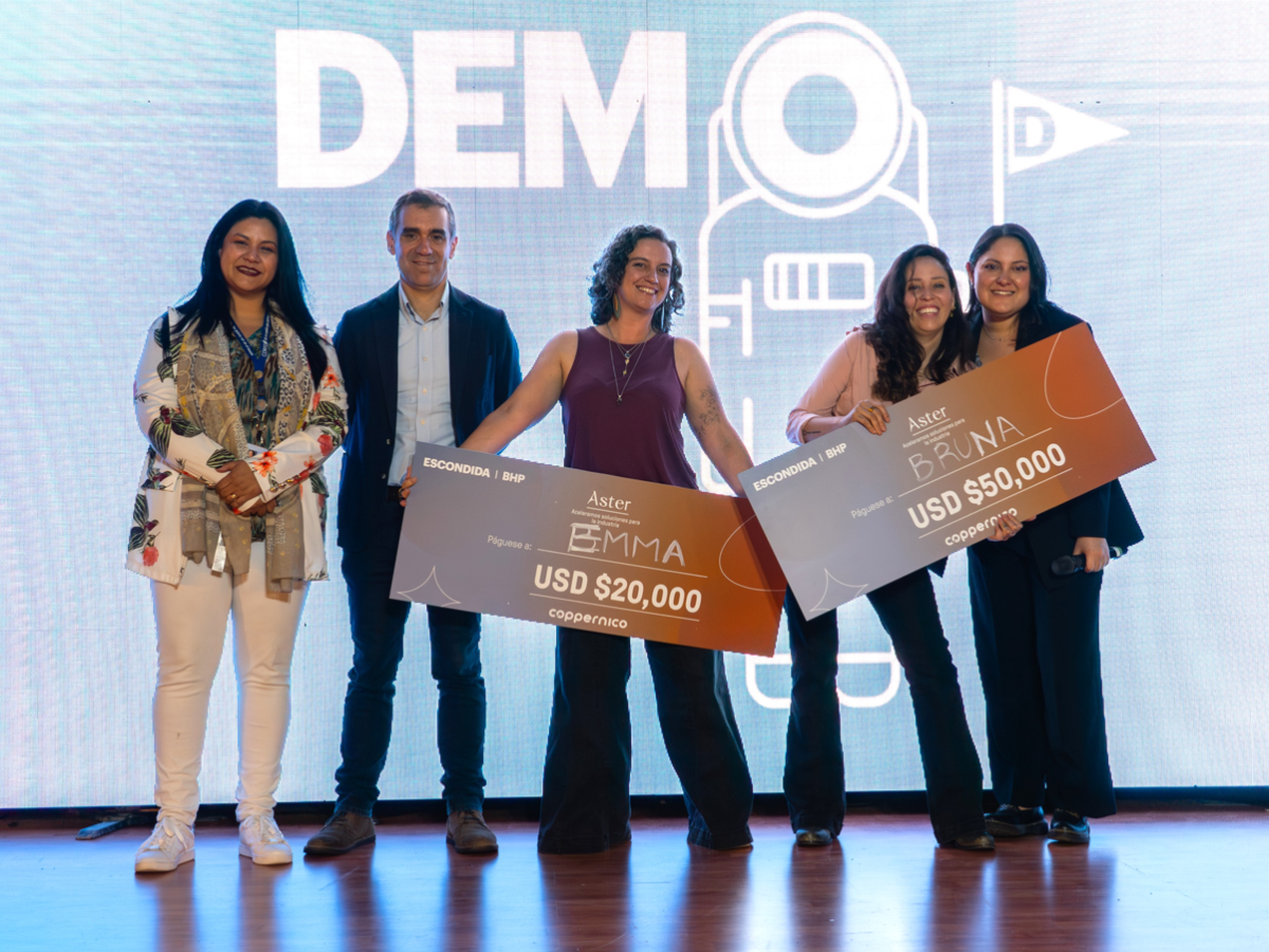 Aceleradora Aster premia a startups mineras y abre nueva convocatoria para soluciones de base tecnológica