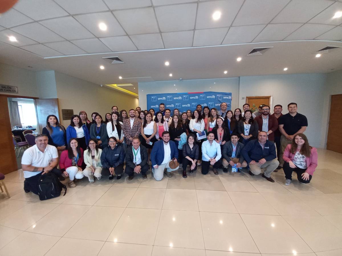 Fortalecimiento del trabajo coordinado y mejora continua del servicio, fueron temas del encuentro regional OMIL del Sence Ñuble  