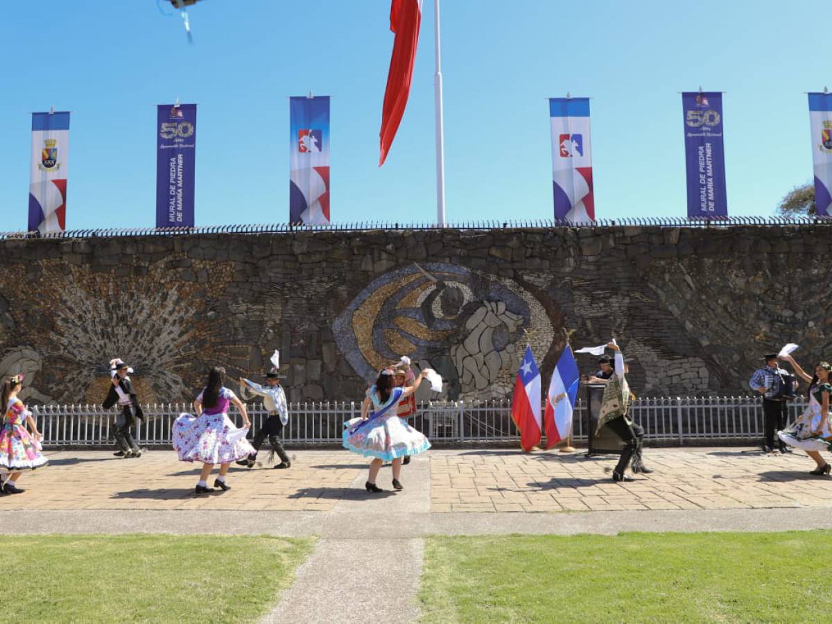 CHILLÁN VIEJO INAUGURÓ LA QUINTA MUESTRA NACIONAL DE CUECA  ESCOLAR ÑUBLE 2023