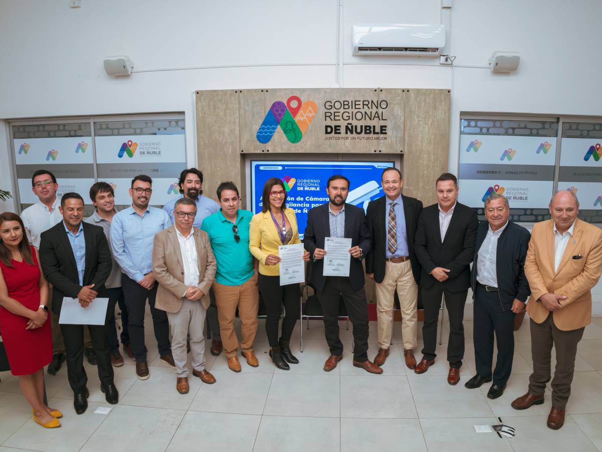 Ñuble será la primera región en tener un centro integrado de cámaras de seguridad