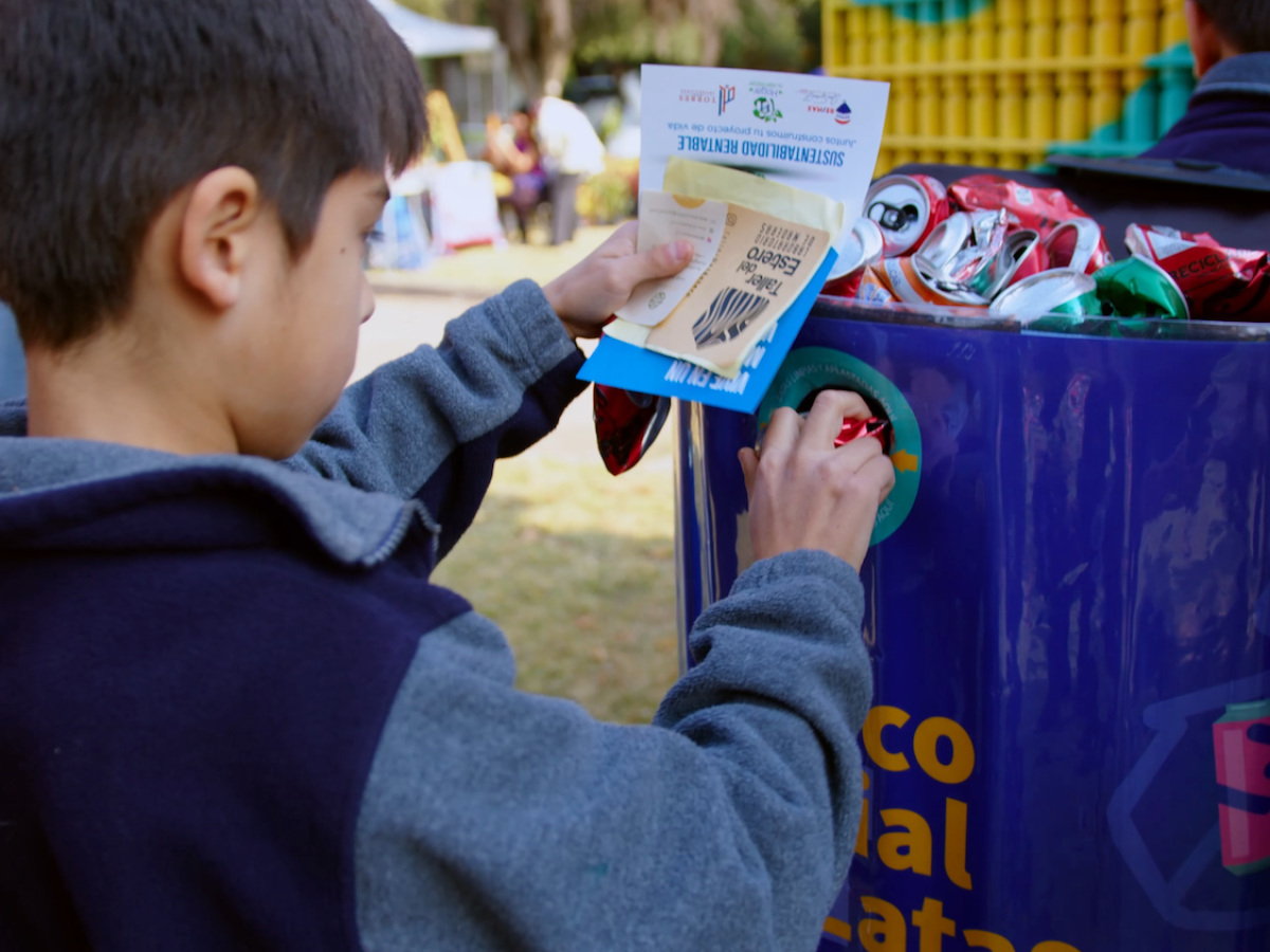 Banco Social de Latas marca presencia en el festival Tu Huella Fest