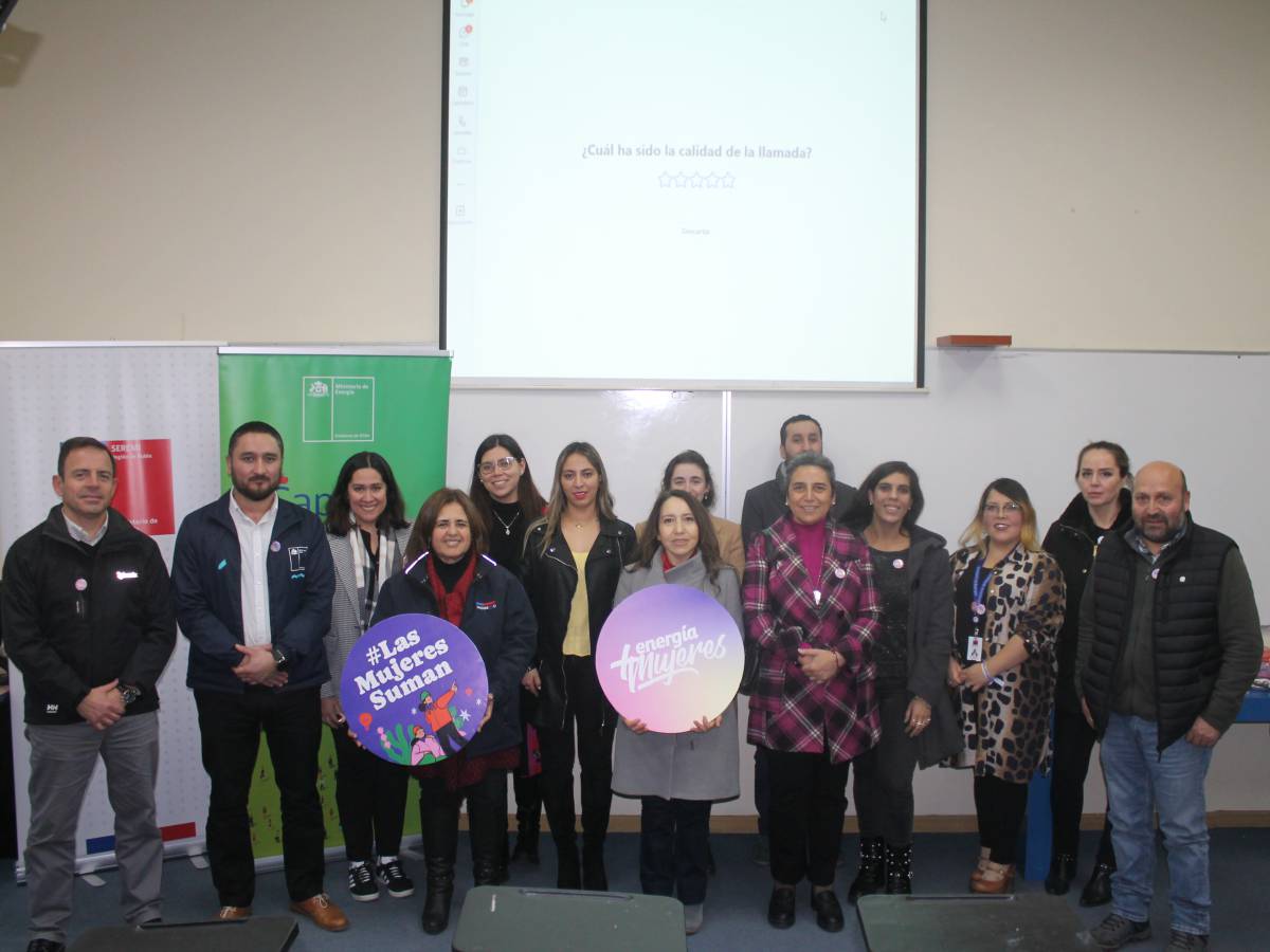 Ministerio de Energía lideró “Mesa de Energía+Mujeres y Capital Humano” en la región de Ñuble