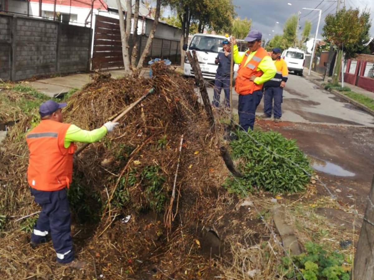 Chillán Viejo se prepara para evento meteorológico que llega esta madrugada a la región