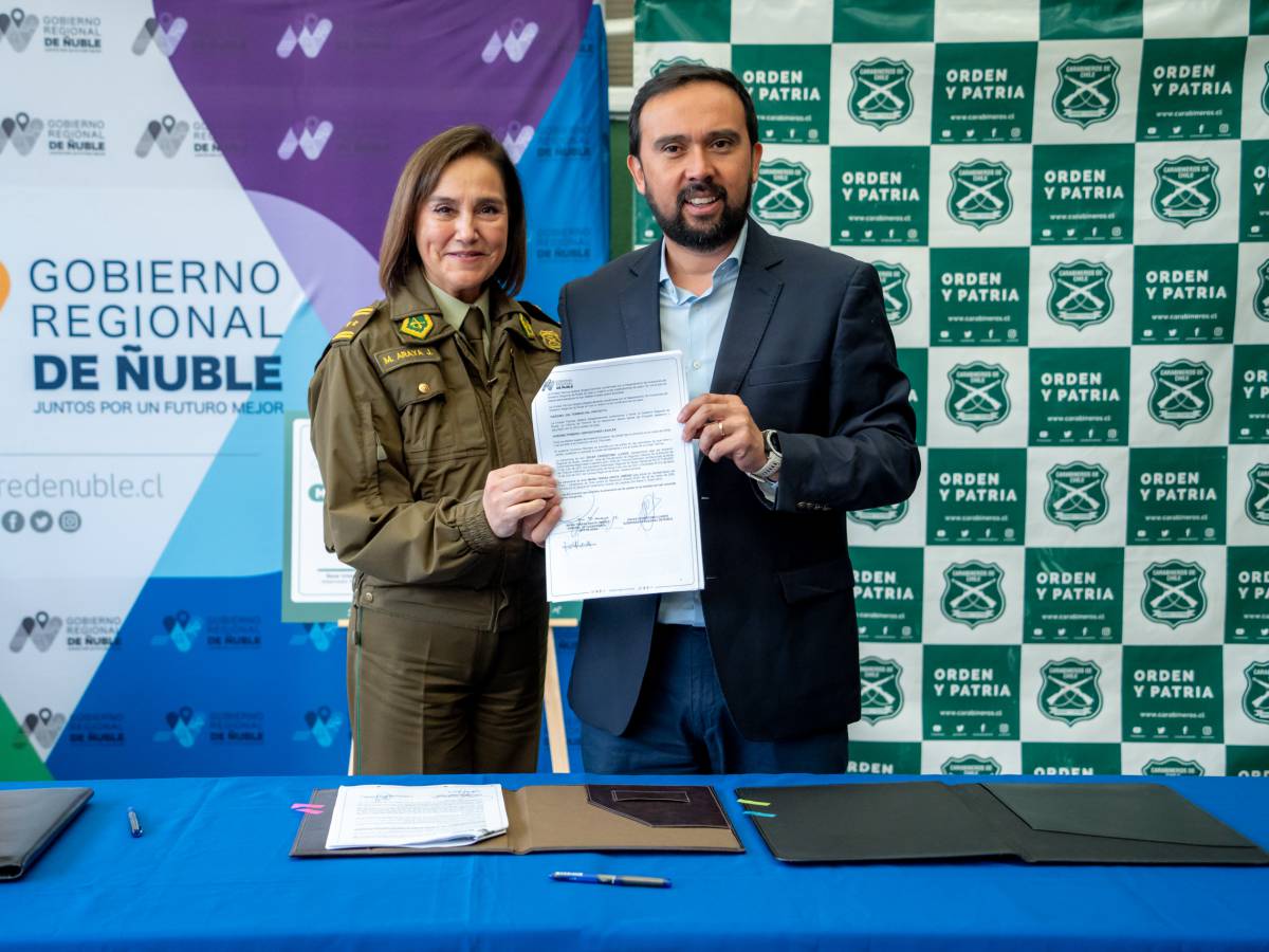 Gobierno Regional destina más de $1.000 millones para fortalecer la labor de Carabineros en Ñuble