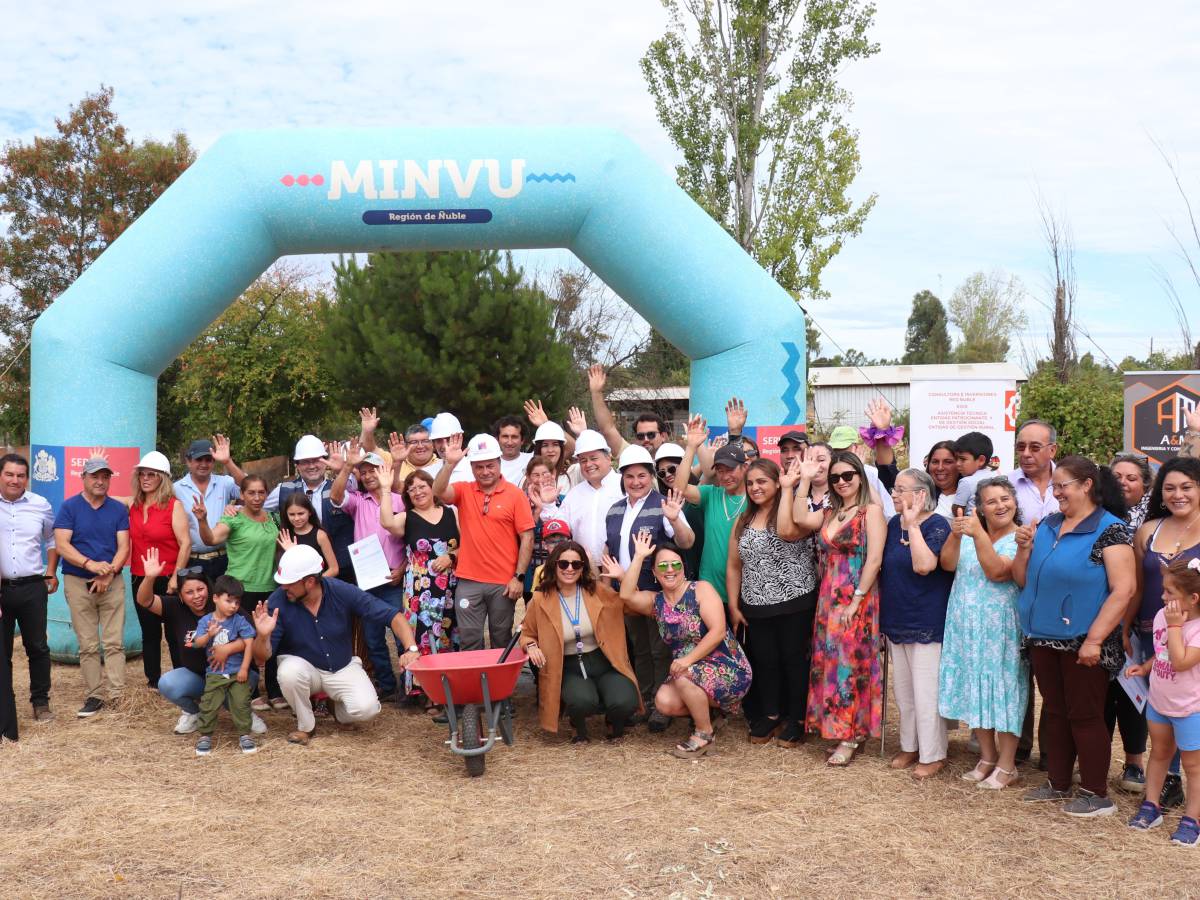 Minvu inició construcción de viviendas del comité “Nuevo Comienzo”