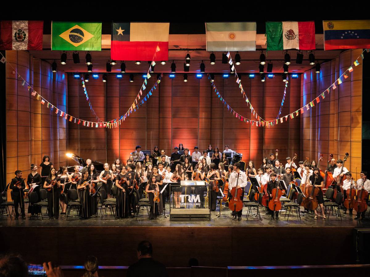CON UNA MUESTRA DE MÚSICA LATINOAMERICANA CULMINÓ ENCUENTRO DE ORQUESTAS