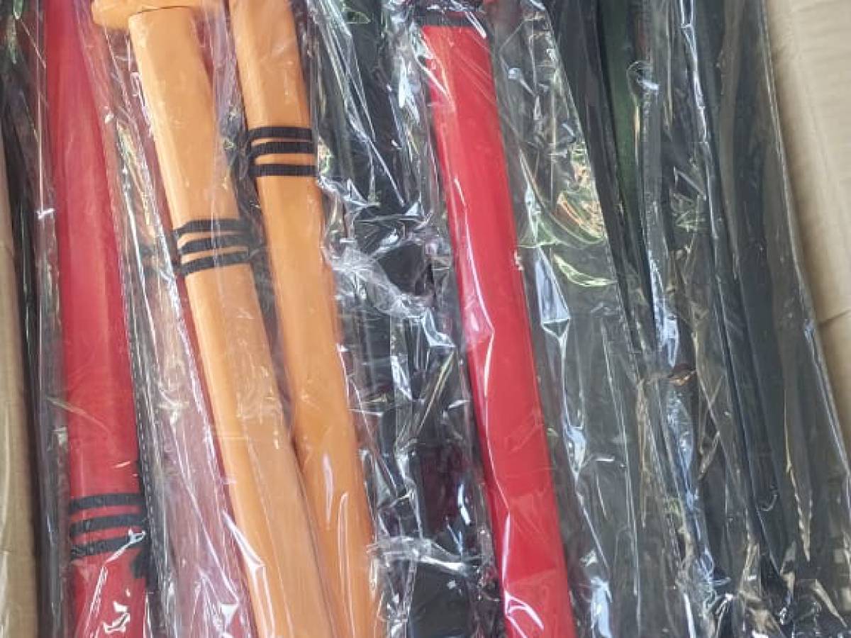 Contrabando de katanas: trataron de importarlas como parte de cosplay o disfraces